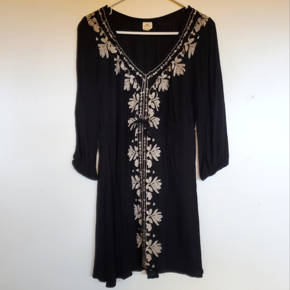 O'Neill floral embroidered dress